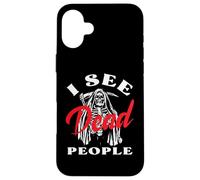 I See Dead People : Halloween Amusant pour Les Joueurs Coque pour iPhone 16 Plus