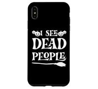 I See Dead People, Halloween Amusant pour Les Joueurs Coque pour iPhone XS Max