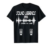 I See in dB Tontechnicien amusant Audio Nerd T-Shirt