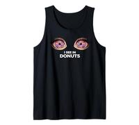 I See in Donuts | Kaléidoscope Eyes Women Girls Sweet Treat Débardeur