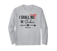 I Shall Not Be Shaken Bible Verse Psalm 16:8 Christian Jesus Manche Longue
