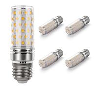 I-SHUNFA Ampoules LED E27 Maïs, 7W Remplacement d'ampoule Halogène 70W, 3000K Blanc Chaud 1000LM, Pas de Variateur, 360° Angle lumineux Pas de Scintillement, AC100-265V, 5 Pack