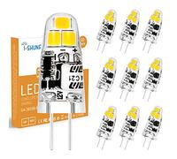 I-SHUNFA G4 LED Ampoule,AC/DC 12V,120LM Blanc Froid 6000K,1.2W,10er Pack