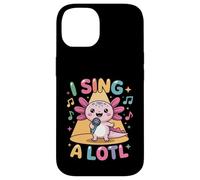 I Sing A Lotl, Cute Axolotl Singing Coque pour iPhone 14