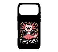 I Sing A Lotl, Cute Axolotl Singing Coque pour iPhone 17 Pro Max