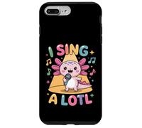 I Sing A Lotl, Cute Axolotl Singing Coque pour iPhone 7 Plus/8 Plus
