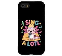 I Sing A Lotl, Cute Axolotl Singing Coque pour iPhone SE (2020) / 7 / 8