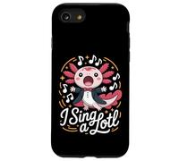 I Sing A Lotl, Cute Axolotl Singing Coque pour iPhone SE (2020) / 7 / 8