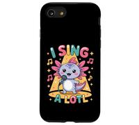 I Sing A Lotl, Cute Axolotl Singing Coque pour iPhone SE (2020) / 7 / 8