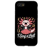 I Sing A Lotl, Cute Axolotl Singing Coque pour iPhone SE (2020) / 7 / 8