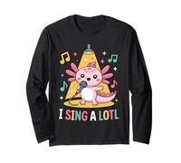 I Sing A Lotl, Cute Axolotl Singing Manche Longue