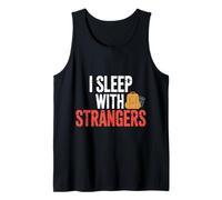 I Sleep with Strangers Voyageur Touriste Routard - Débardeur