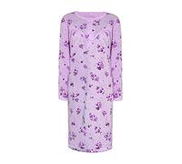 i-Smalls Nuisette en polaire thermique super douce à manches longues pour femme Motif floral, lilas, M
