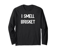 I Smell Brisket Funny Food Lover Design Tees Mugs and Decor Manche Longue