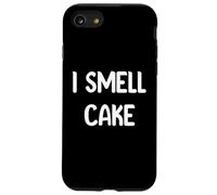 I Smell Cake Funny Food Lover Design Tees Mugs and Decor Coque pour iPhone SE (2020) / 7/8