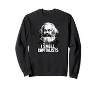 I Smell Capitalists, Karl Marx, Communisme, Marx Sweatshirt