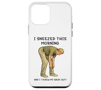 I Sneezed This Morning and I Threw My Back Out Adult Joke Coque pour iPhone 12 Mini