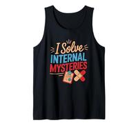 I Solve Internal Mystères Internes Médecine Interniste Débardeur