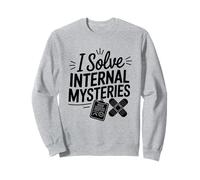 I Solve Internal Mystères Internes Médecine Interniste Sweatshirt