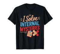 I Solve Internal Mystères Internes Médecine Interniste T-Shirt