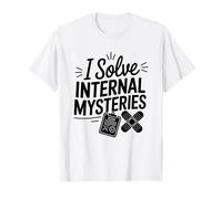 I Solve Internal Mystères Internes Médecine Interniste T-Shirt