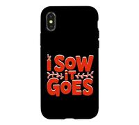 I Sow IT Goes Coque pour iPhone X/XS