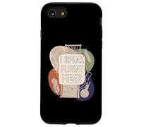 I Speak Fluent Fiber Funny Weaver Knitting Yarn Craft Coque pour iPhone SE (2020) / 7/8