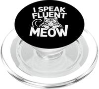 I Speak Fluent Meow PopSockets PopGrip pour MagSafe