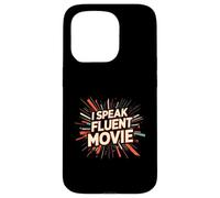 I Speak Fluent Movie Film Lover Cinema Fan Design Coque pour iPhone 15 Pro