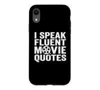 I Speak Fluent Movie Quotes - Drôle de Films pour Amateurs de Films Coque pour iPhone XR