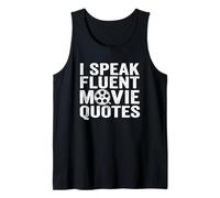 I Speak Fluent Movie Quotes - Drôle de Films pour Amateurs de Films Débardeur