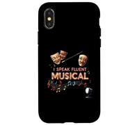 I Speak Fluent Musical Theater Broadway Show Design Coque pour iPhone X/XS