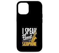 I Speak Fluent Saxophone Saxophoniste Coque pour iPhone 12/12 Pro
