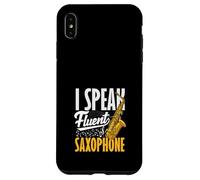 I Speak Fluent Saxophone Saxophoniste Coque pour iPhone XS Max