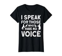 I Speak for Those Who Have No Voice Animal Rescue T-Shirt Graphique avec Valeur