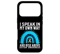 I Speak in My Own Way Support Autism Awareness Gifts Kids Coque pour iPhone 17 Pro