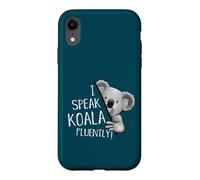 I Speak Koala Fluently! Je Parle couramment Le Koala ! Coque pour iPhone XR