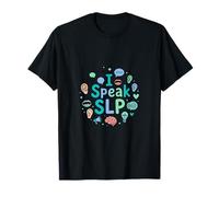 I Speak SLP Communication Awareness Design T-Shirt