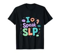 I Speak SLP Communication Support Sensibilisation T-Shirt