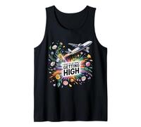 I Spend All My Money Getting High Pilote Aviation |- Débardeur