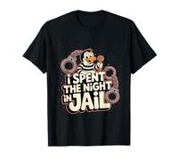 I Spent The Night in Jail Blagues de Regret Alibi T-Shirt
