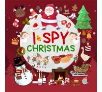 I Spy Christmas: A Fun Activity Book,Puzzle Book Guessing Game For 2-8 Year Olds