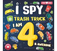 I spy garbage & trash truck book for 4 year old boys: Gifts for 4 year old boys