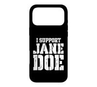 I Stand with Jane Doe, I Support Jane Doe Coque pour iPhone 17 Pro Max