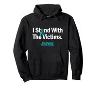 I Stand with The Victims. Sensibilisation aux agressions sexuelles Sweat à Capuche