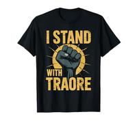 I Stand With Traore Leader Interim Burkina Faso Pan-Africain T-Shirt
