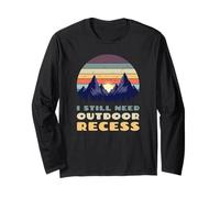 I Still Need Outdoor Recess Rétro Vintage Manche Longue
