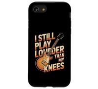 I Still Play Louder Than My Knees Guitare Rock Coque pour iPhone SE (2020) / 7/8