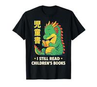 I Still Read Livres pour Enfants Reading Dragon Book Lover T-Shirt