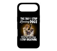I Stop Loving Dogs Will Be The Day I Stop Breathing Dog Coque pour iPhone Air